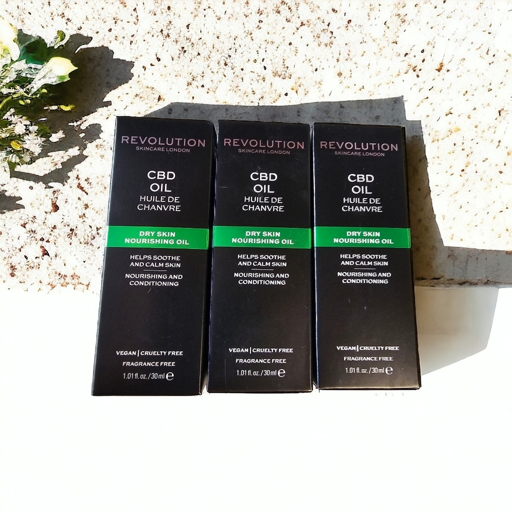 ✨3 Revolution Dry Skin Nourishing Face Oil To Calm & Soothe